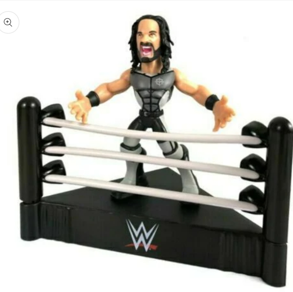 2018 WWE Loot Crate Slam Stars 2 02.03 Seth Rollins [With Gray Gear]